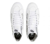 VANS | SK8-HI DECON (CUTOUT)| LEAVES/WHITE - Girlfriend Guru