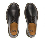 DR MARTENS | 1461 DMC 3-EYE SHOE | BLACK SMOOTH - Girlfriend Guru