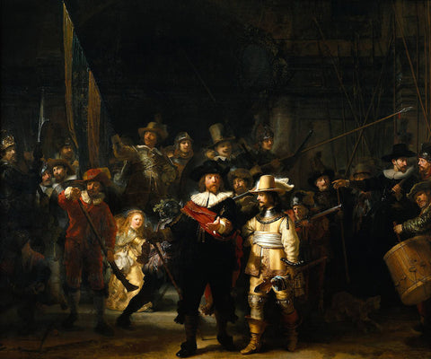 THE NIGHT WATCH | REMBRANDT VAN RIJN - Girlfriend Guru