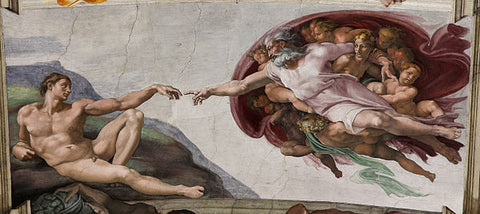 THE CREATION OF ADAM | MICHELANGELO - Girlfriend Guru